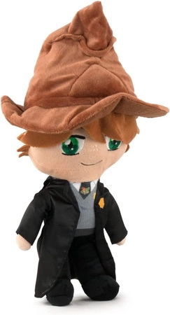 Harry Potter 1st year in selection hat plush (high: 29 cm) - Ron / Pluszak - Ron Weasley w Tiarze Przydziału (29 cm)