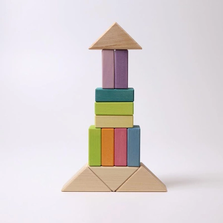 Układanka drewniana w ramce Pastel Duo Grimm’s