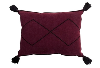 Lorena Canals Poduszka Bereber Burgundy