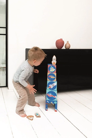 Scratch, Piramida edukacyjna i drewniane figurki KOSMOS