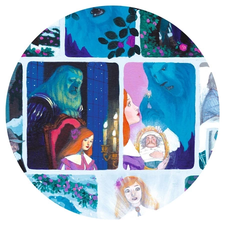 Puzzle opowieść - PIĘKNA I BESTIA 100 el. DJ07055