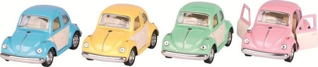 Metalowy pojazd z napędem Volksvagen 1967 Beetle pastelowy 12236-Gollnest&Kiesel, samochody dla dzieci