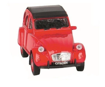 Metalowy pojazd z napędem, Citroen 2CV (1979), 1:34-39