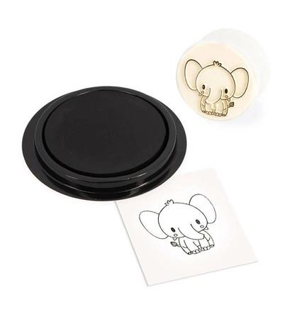 Zestaw kreatywny Stempelki Sawanna 18 m+, Janod