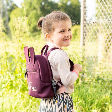 Childhome Plecak dziecięcy My first bag Aubergine