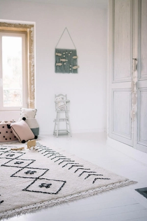 Lorena Canals Dywan bawełniany Bereber Rhombs 120 x 170 cm