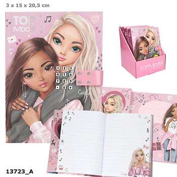 Pamiętnik na kod grający Top Model Me BFF 13723A