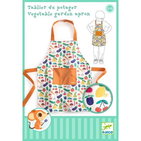 Fartuszek kuchenny pomarańczowy - WARZYWA DJ05520