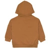 Lassig Bluza z kapturem z bawełny organicznej GOTS Little Gang Fun caramel 1-2 lata