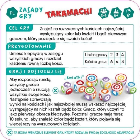 Takamachi - gra w kości | FLEXIQ