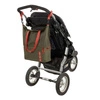 Lassig Casual Label Torba termiczna do wózka z możliwością powiększenia 2w1 Olive