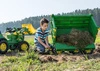Rolly Toys rollyMulti Trailer - Przyczepa Wywrotka Rolly Multi John Deere 3 osiowa