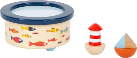 Wielki Ocean-drewniana pozytywka 12215-Small Foot, drewniane pozytywki dla dzieci