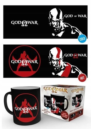 God of War Kratos heat change mug / kubek zmieniajacy wyglad God of War - Kratos - ABS