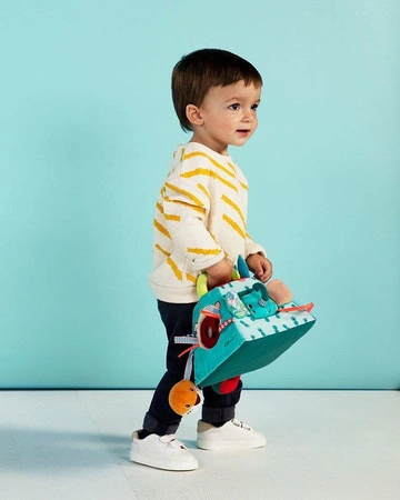 LILLIPUTIENS Piramida aktywizująca wielofunkcyjna Nosorożec Marius 9 m+