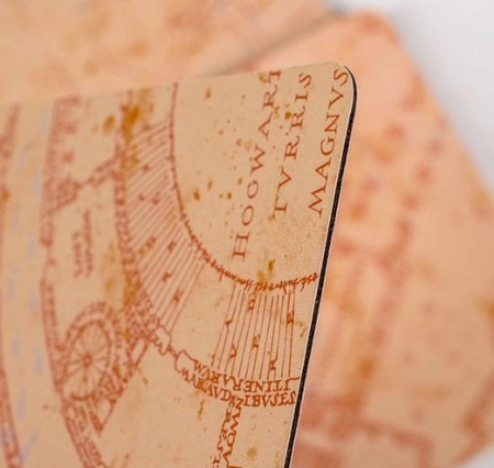 Mapa Huncwotów Podkładki Termoaktywne Harry Potter