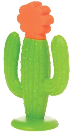 Silikonowy gryzak dla dzieci Kaktus 217280-Manhattan Toy, zabawki dla niemowląt