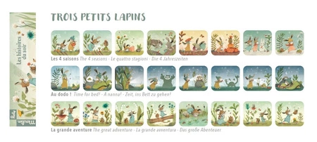 Latarka- projektor TRZY MAŁE KRÓLIKI 678361