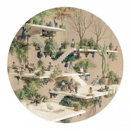 Puzzle dla dzieci, okrągłe, Grawitacja| Londji®