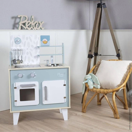 Kuchnia drewniana duża z akcesoriami Plume, Janod