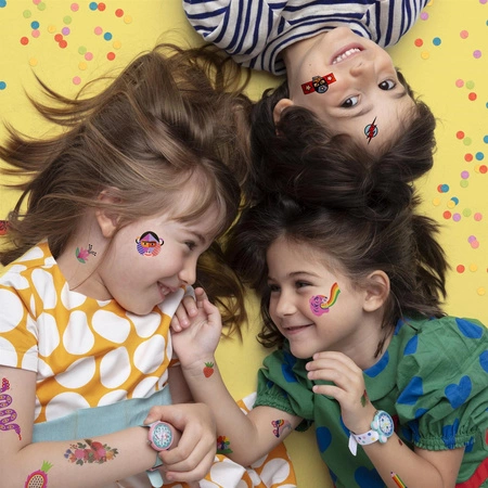 Tatuaże Dla Dzieci Djeco neonowe Tęcza 3+