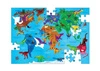 Mudpuppy Puzzle Świat dinozaurów z elementami w kształcie dinozaurów 80 elementów 5+