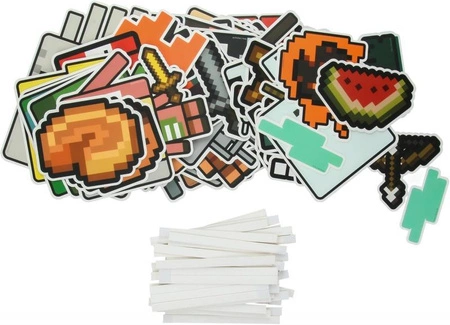 Minecraft zestaw rekwizytów fotograficznych (63 szt)