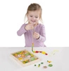 Drewniane koraliki do nawlekania Kwiatki 14178-Melissa & Doug, biżuteria dla dzieci