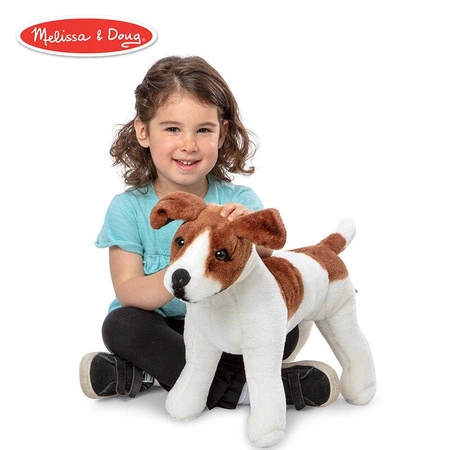 Pluszowa duża przytulanka dla dzieci Pies Jack Russell Terrier Melissa and Doug 14867