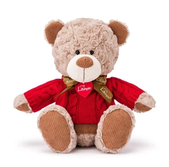 Miś Lumpin w czerwonym sweterku