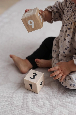 Klocki matematyczne drewniane, ooh noo