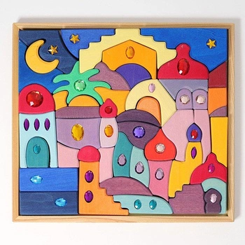 Układanka Noc błyszcząca, 5+, Grimm's