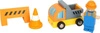 Drewniany zestaw z dźwigiem Jurkiem 12007-Small Foot, zabawki drewniane