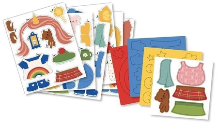 Auzou Zestaw artystyczny do projektowania ubioru Zwierzątka 83723