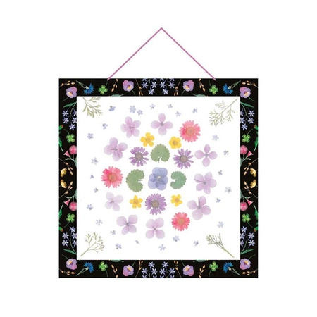 Multizestaw kreatywny 6 dekoracji z użyciem prasy do kwiatów 7+, Janod