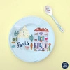 Talerz deserowy fi 20 cm Paryż Emilii | Petit Jour Paris®