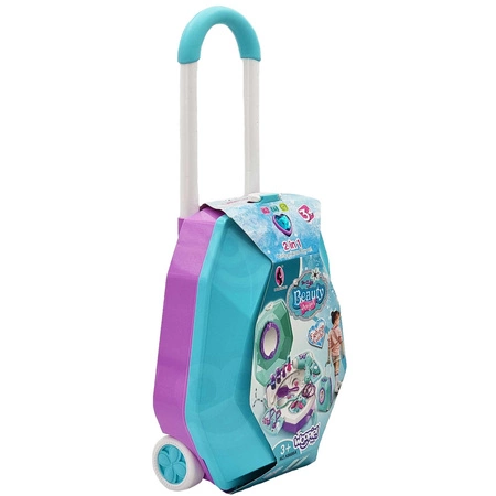 WOOPIE Toaletka dla Dziewczynki 2w1 Salon Piękności w Walizce