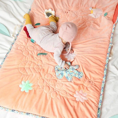 LILLIPUTIENS Aktywizująca mata do zabawy i śpiwór 2w1 Sarenka Stella 0 m+