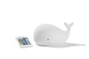 Wieloryb Lampka Silikonowa z Pilotem Biała Rabbit&Friends