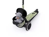 SCOOTANDRIDE Highwaykick 2 Lifestyle Hulajnoga trójkołowa balansowa z zamykanym schowkiem 2+ Green Lines