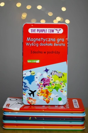 Gra magnetyczna The Purple Cow - Wyścig dookoła świata