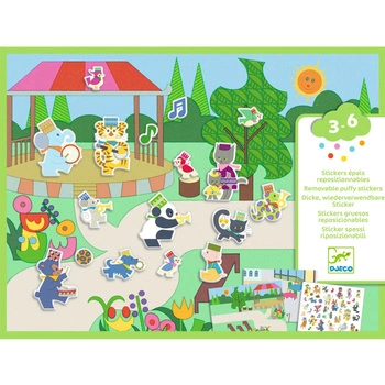 Naklejki wielokrotnego użytku ORKIESTRA DJ09947