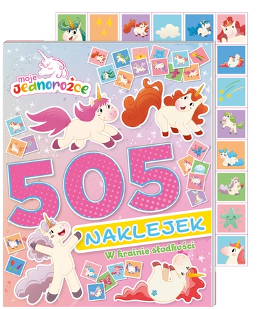 W krainie słodkości. Moje Jednorożce. 505 naklejek