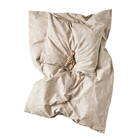 LEANDER - pościel dziecięca Meadow, 100x140 cm, beżowy