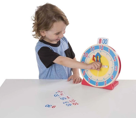 Zegar wskazówkowy i numeryczny dla dzieci 2w1 Melissa and Doug 14284