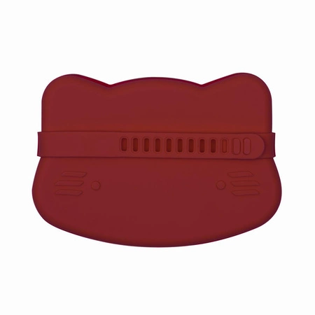 Zamykany silikonowy pojemnik Kotek We Might Be Tiny - Rust