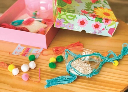 Box Candiy, zestaw kreatywny Zawieszki na doniczkę Makrama