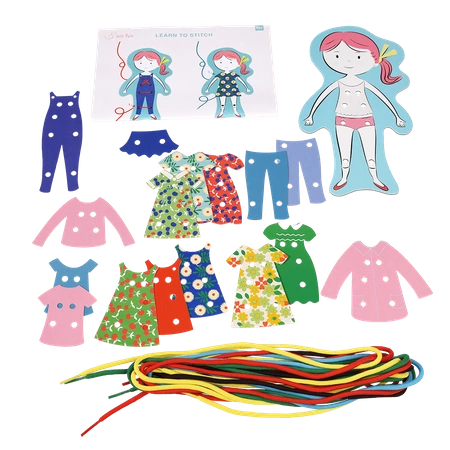 Naucz się szyć, Ubranka dla lalki, 3+, Rex London