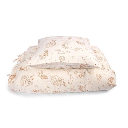 Filibabba Zestaw pościelowy 2 el. Junior Dreamy Adventurers