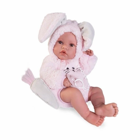 Lalka Erika króliczek z zabawką Antonio Juan 50419